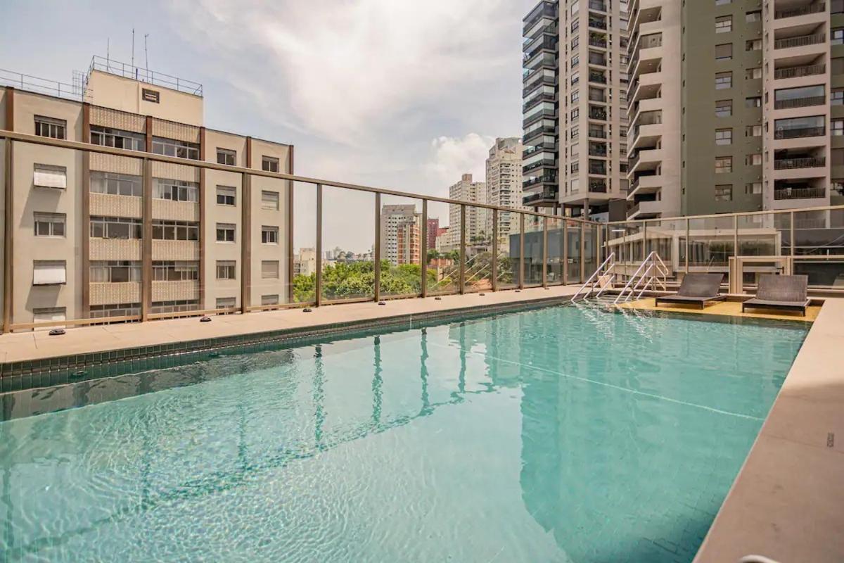 Estudio Moderno - Vila Madalena Sao Paulo Bagian luar foto