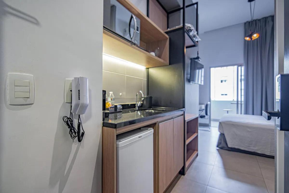 Estudio Moderno - Vila Madalena Sao Paulo Bagian luar foto