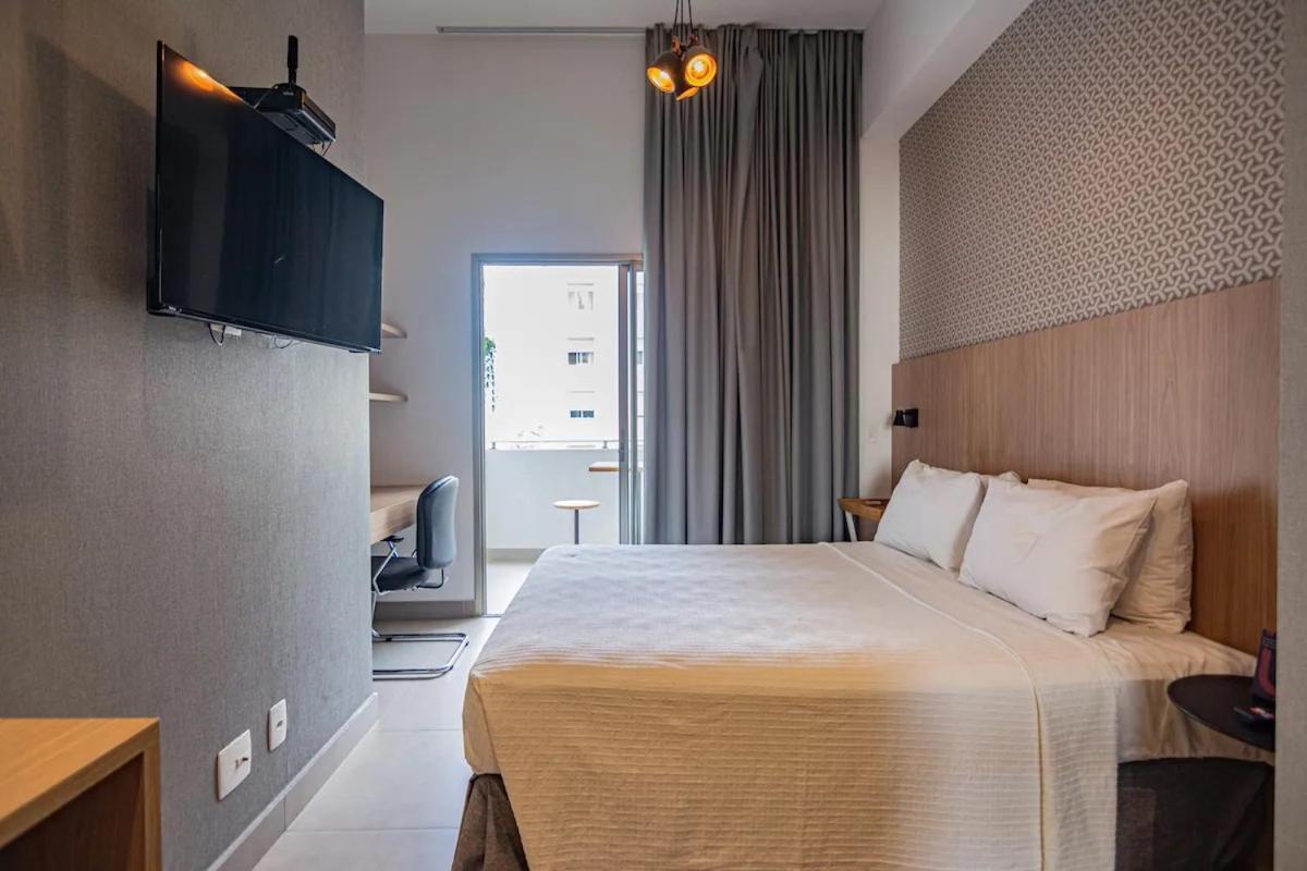 Estudio Moderno - Vila Madalena Sao Paulo Bagian luar foto