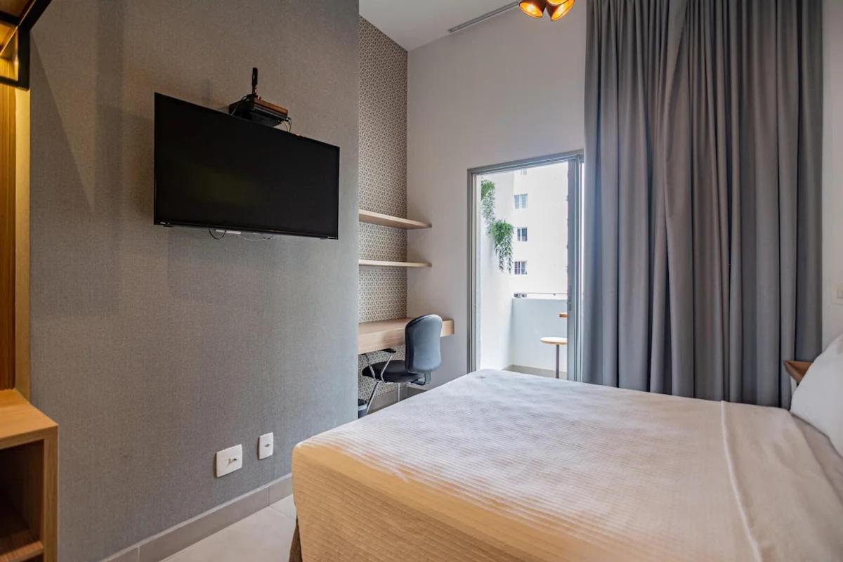 Estudio Moderno - Vila Madalena Sao Paulo Bagian luar foto