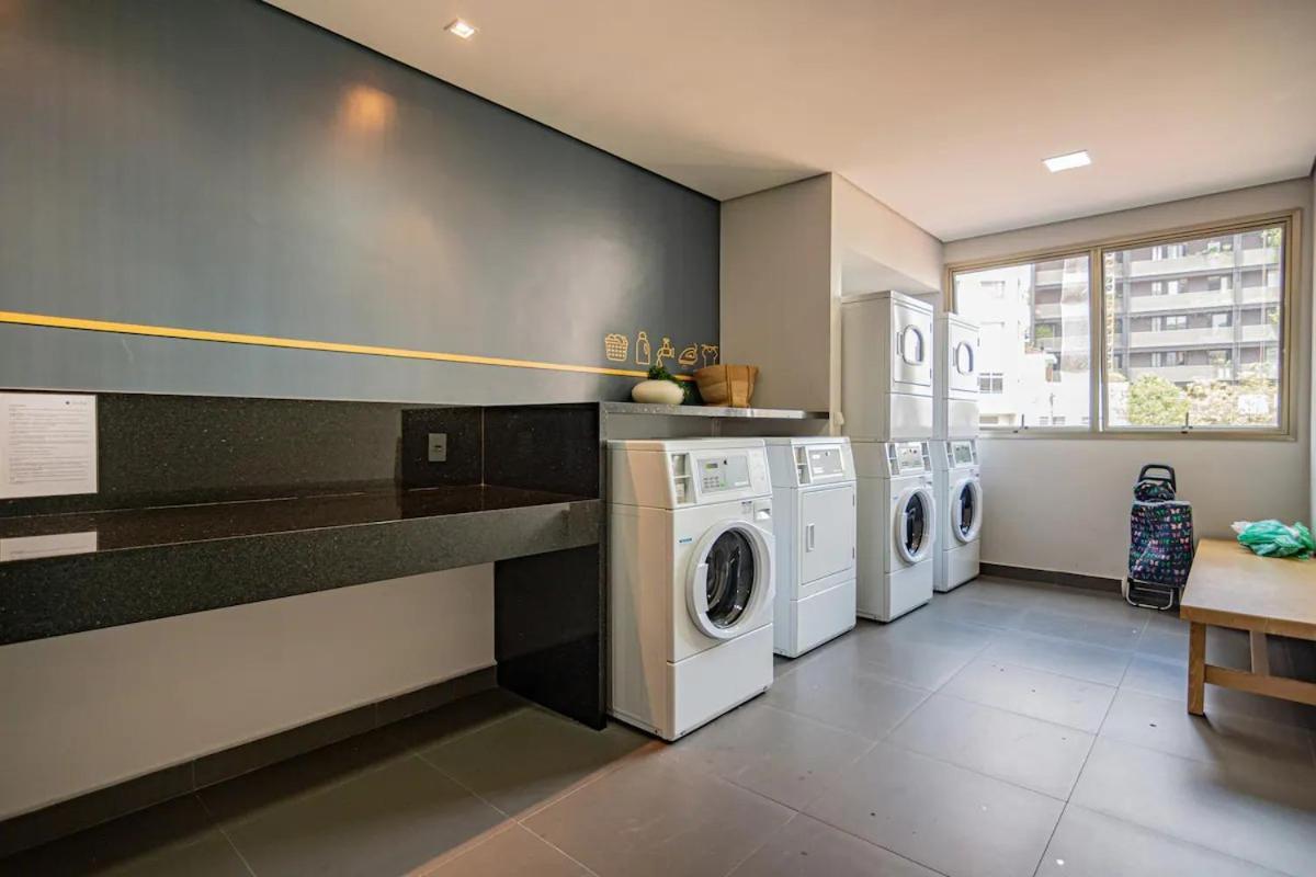 Estudio Moderno - Vila Madalena Sao Paulo Bagian luar foto