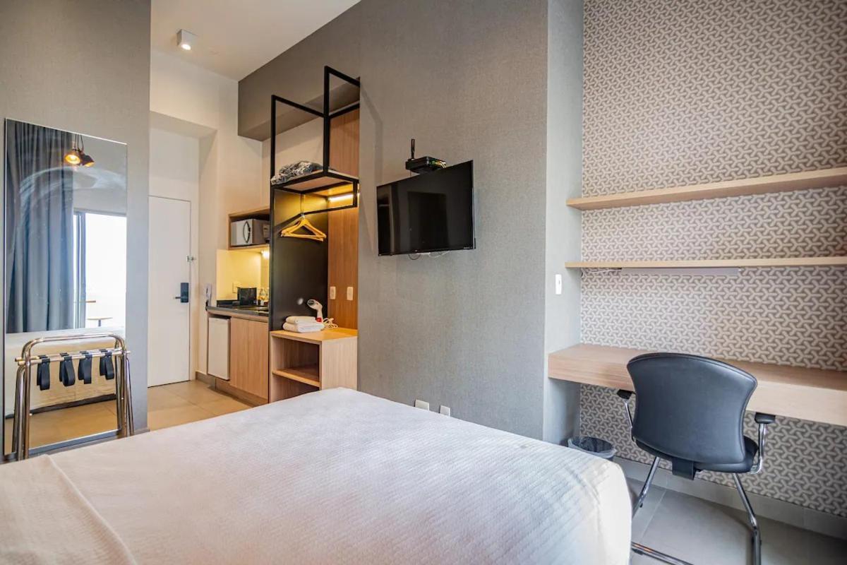 Estudio Moderno - Vila Madalena Sao Paulo Bagian luar foto